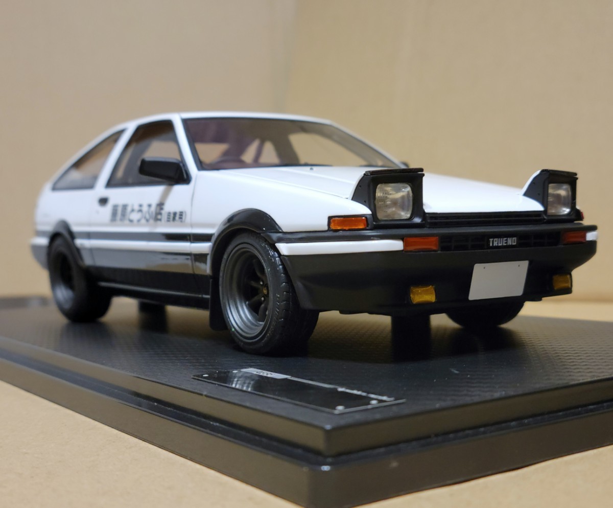 イグニションモデル　1/18 INITIAL D Trueno86_画像2