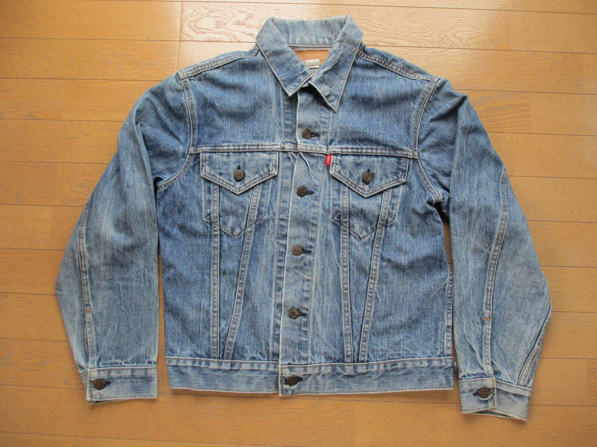 実物 オリジナル 70S 70年代 ヴィンテージ ビンテージ リーバイス LEVI'S 70505 デニム インディゴ 60S 60年代 アメリカ製 希少 レア 古着