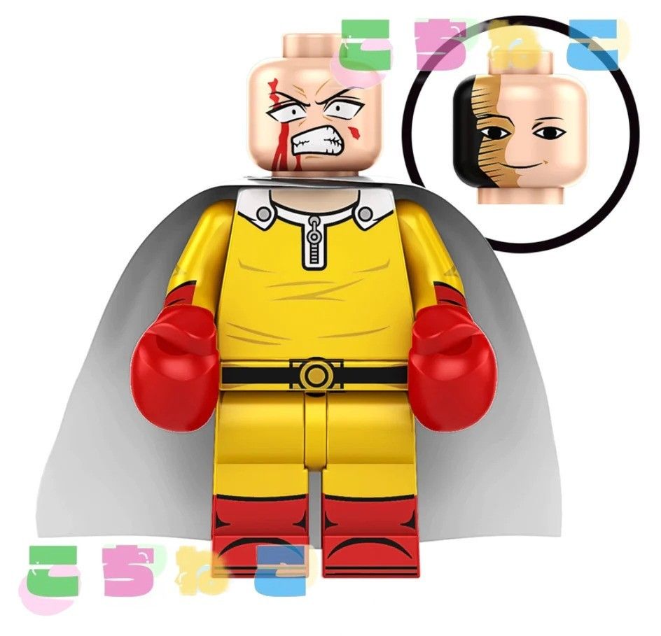 ワンパンマン　ミニフィグ　レゴ　LEGO　サイタマ　ジェノス　フブキ