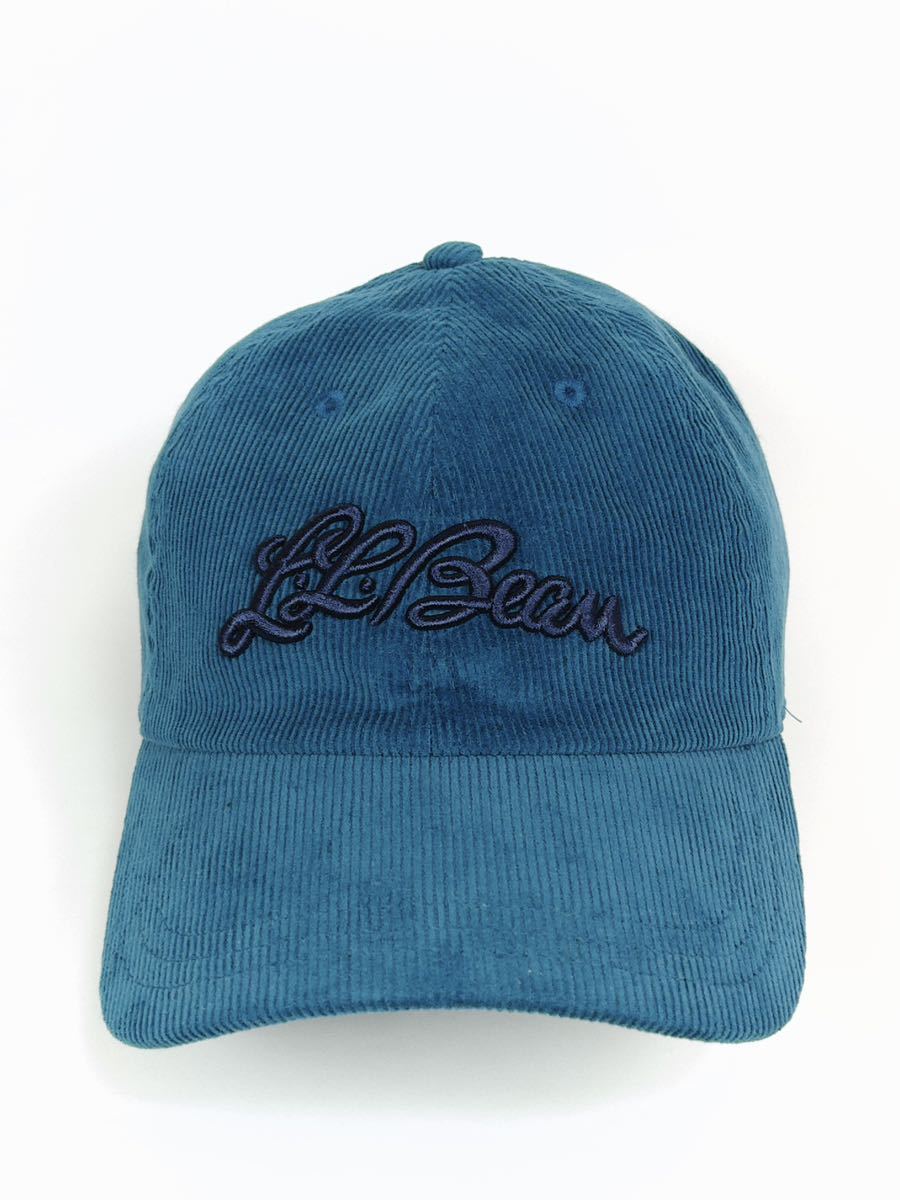 【todd snyder】L.L.Bean cap キャップ 筆記体ロゴ コーデュロイ トッドスナイダー別注 ブルー