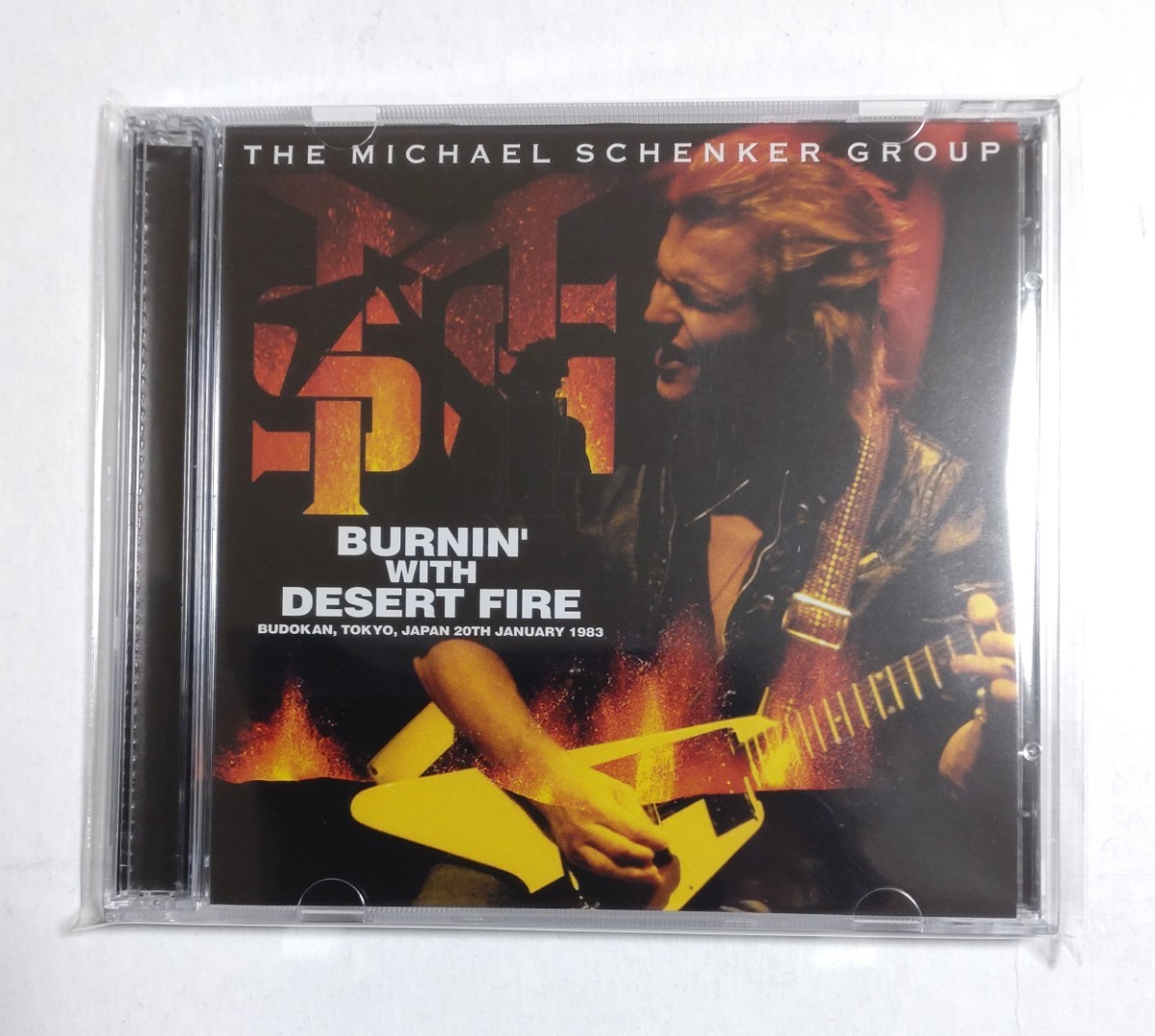 新品未開封 THE MICHAEL SCHENKER GROUP マイケル・シェンカー・グループ BURNIN' WITH DESERT FIRE_画像1