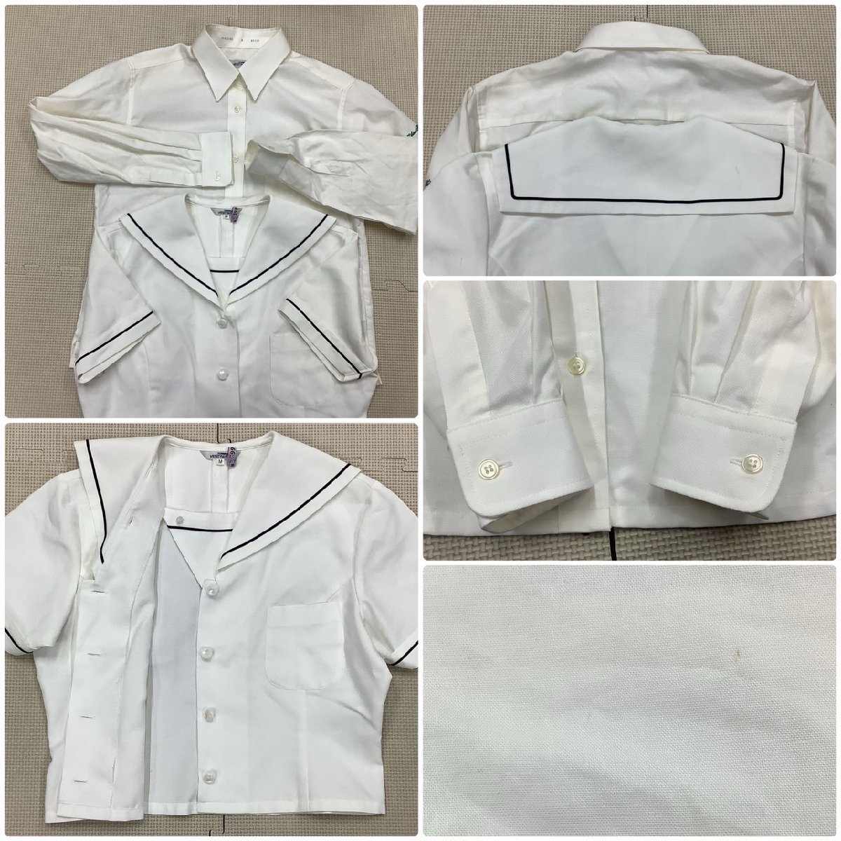 I391/Y(中古)福島県 本宮高校 女子制服7点 /M/BL/W63/丈54 I391/Y(中古)福島県 本宮高校 女子制服7点 /M/BL/W63/丈54
