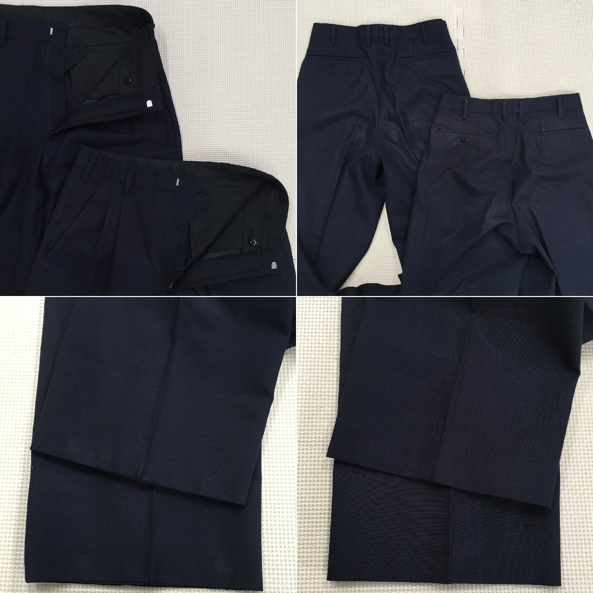 AT89-1(中古)栃木県 文星芸術大学附属高校 男子学生服 4点セット/旧制服/A175-/W73/ブレザー/ズボン/ネクタイ/GREEN MATE/制服/冬夏/卒業生