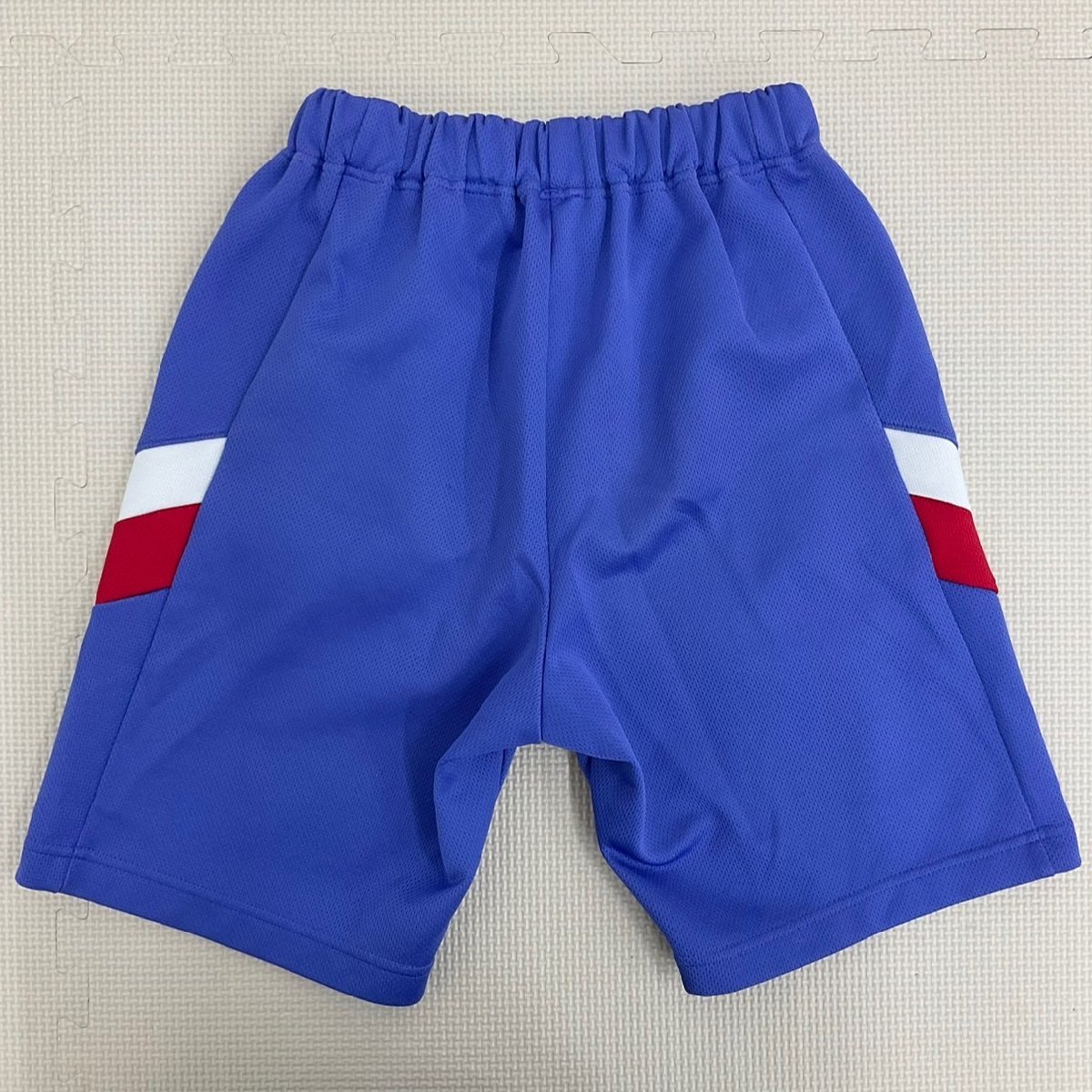 U444/S1053( used ) Tokyo Metropolitan area Katsushika-ku . inside door junior high school gym uniform 2 point / smaller /S/ short sleeves / shorts / for summer /GGsports/ purple series / motion put on / jersey / man ./. industry raw goods /