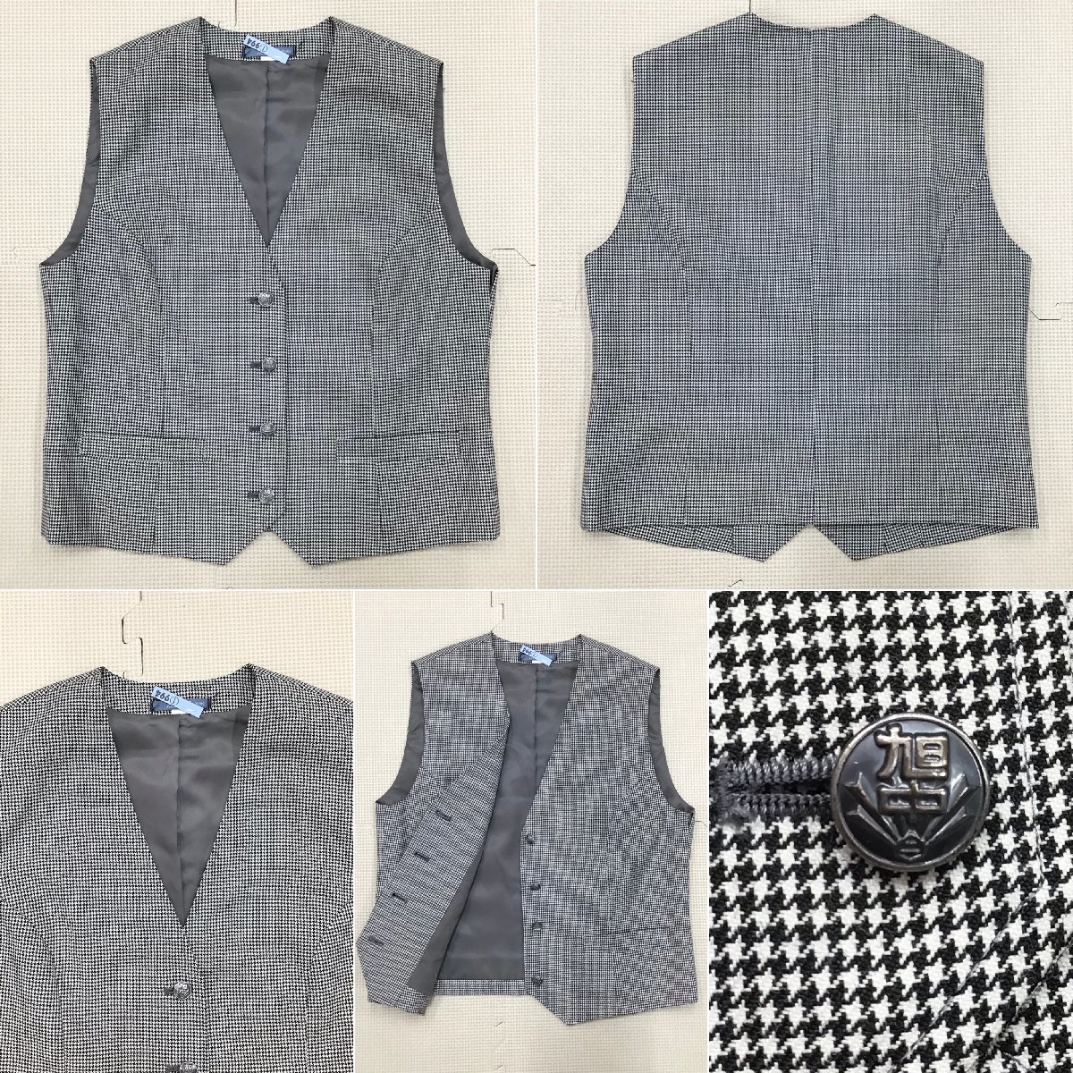 O502/T263(中古)栃木県 宇都宮市立旭中学校 女子制服4点 /旧制服 O502/T263(中古)栃木県 宇都宮市立旭中学校 女子制服4点 /旧制服