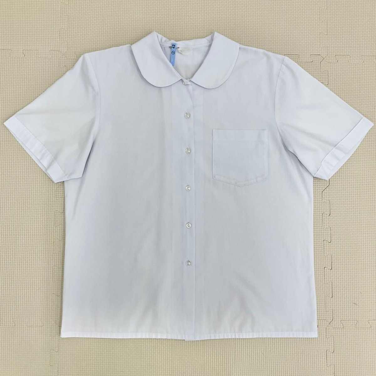 U450/S1055(中古)千葉県 松戸市立第六中学校 女子制服5点 /旧制服/校章付/170A/L/セーラー/ブラウス/ジャンパースカート/スカーフ/卒業生品_画像3