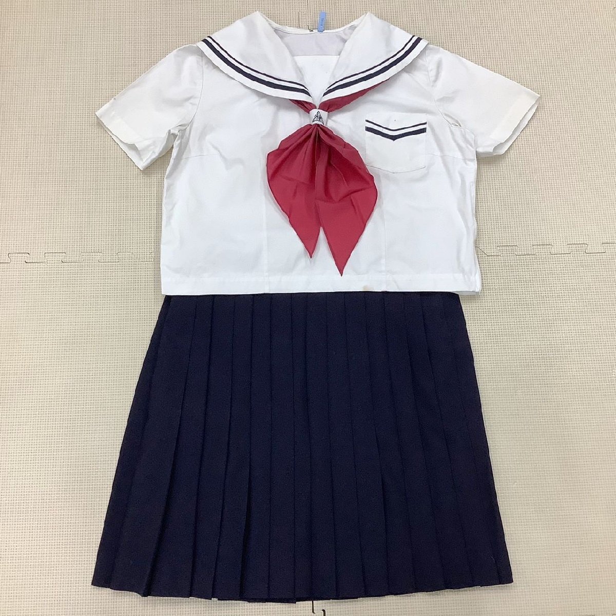 I1124/Y(中古)福島県 安達高校 女子制服2点 /特大/大きい/大きめ I1124/Y(中古)福島県 安達高校 女子制服2点 /特大/大きい/大きめ