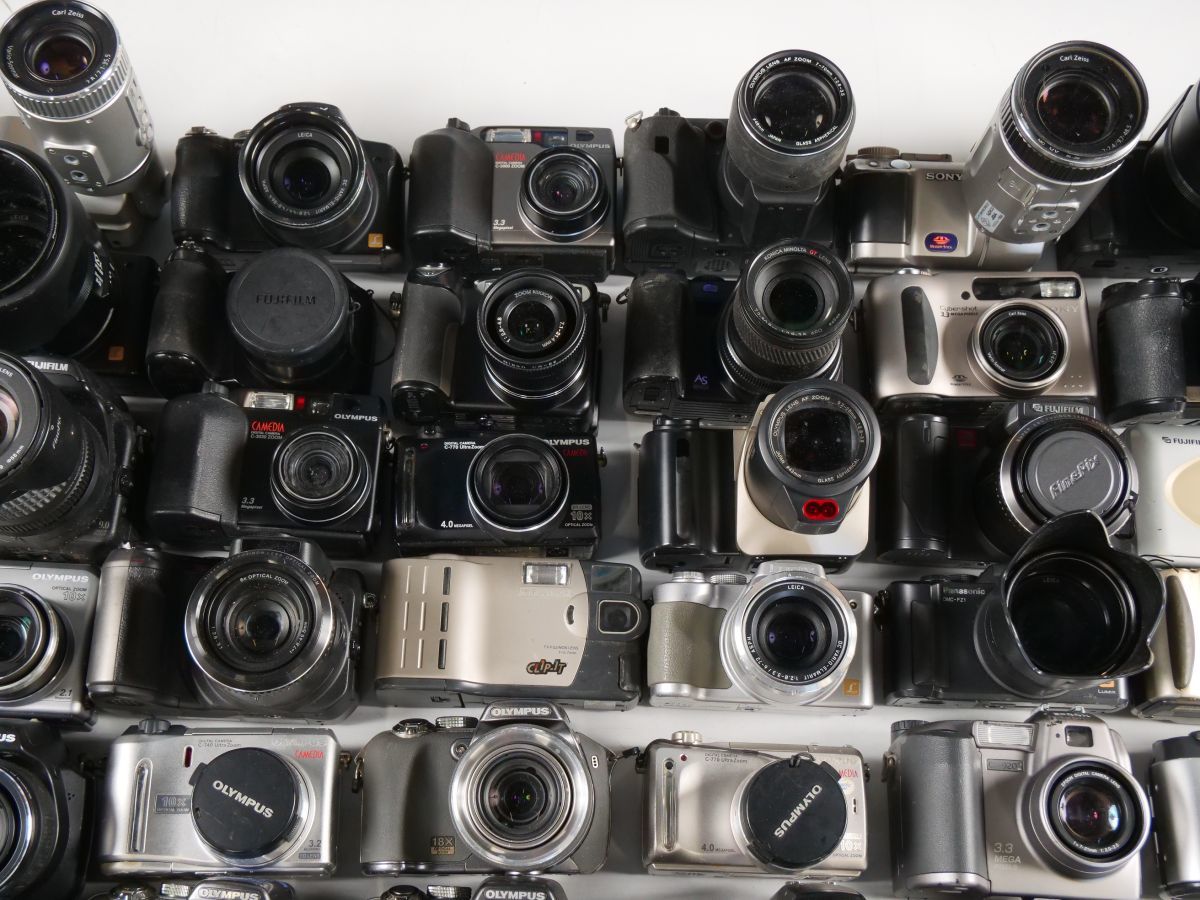 36 64点まとめ Canon Nikon FUJIFILM Panasonic CASIO 他 コンパクトデジタルカメラ まとめ まとめて 大量セット_画像5