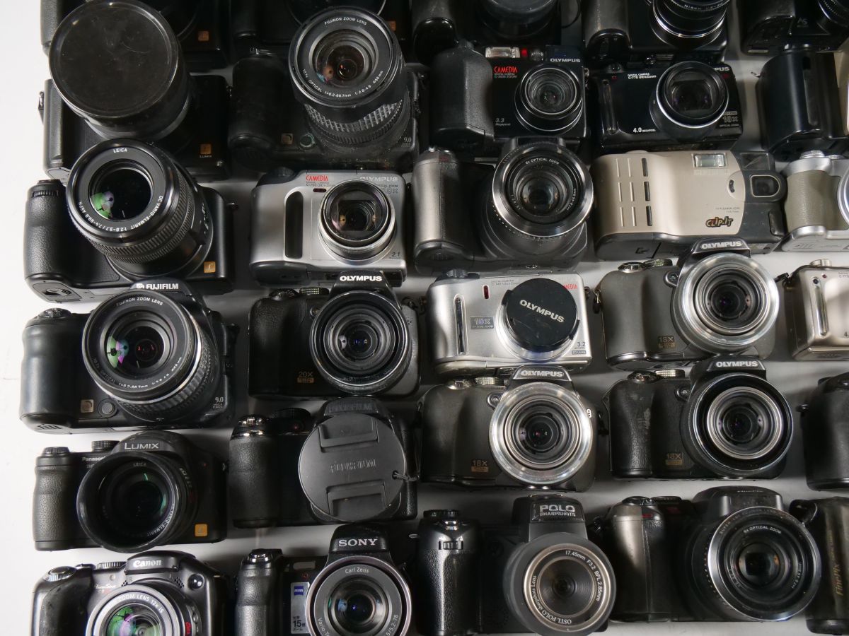 36 64点まとめ Canon Nikon FUJIFILM Panasonic CASIO 他 コンパクトデジタルカメラ まとめ まとめて 大量セット_画像3