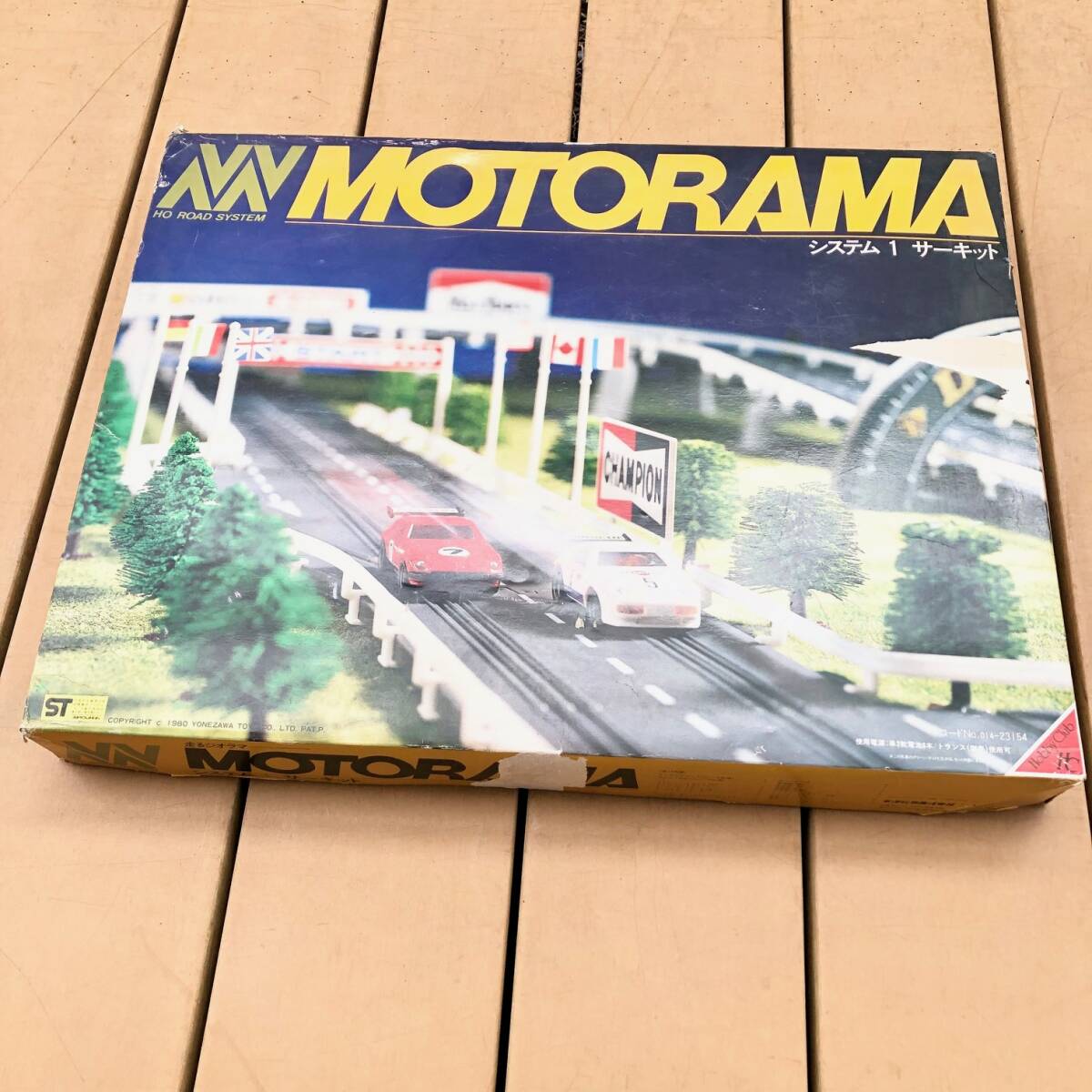 ヨネザワ YONEZAWA MOTORAMA モトラマ システム1 スロットカー Yahoo!オークション - 当時物 ヨネザワ モトラマ MOTORAMA