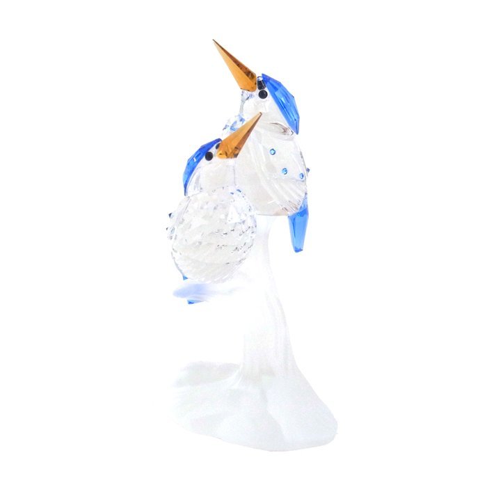 【オブジェ】スワロフスキー(SWAROVSKI) カワセミ 置物 623323 クリスタル Kingfishers バード インテリア フィギュリン 小物 箱 送料880円の画像2