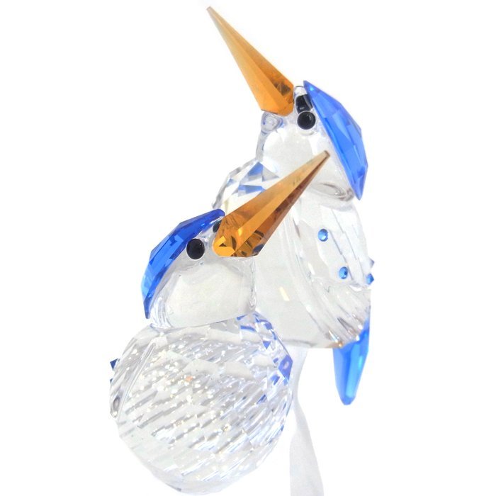 【オブジェ】スワロフスキー(SWAROVSKI) カワセミ 置物 623323 クリスタル Kingfishers バード インテリア フィギュリン 小物 箱 送料880円の画像4