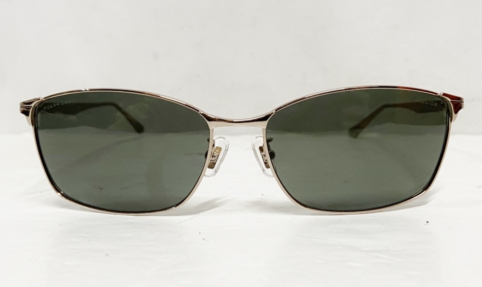 POLICE Police ARROWa low polarizing lens sunglasses 60*16 135 square Shape titanium frame glasses 