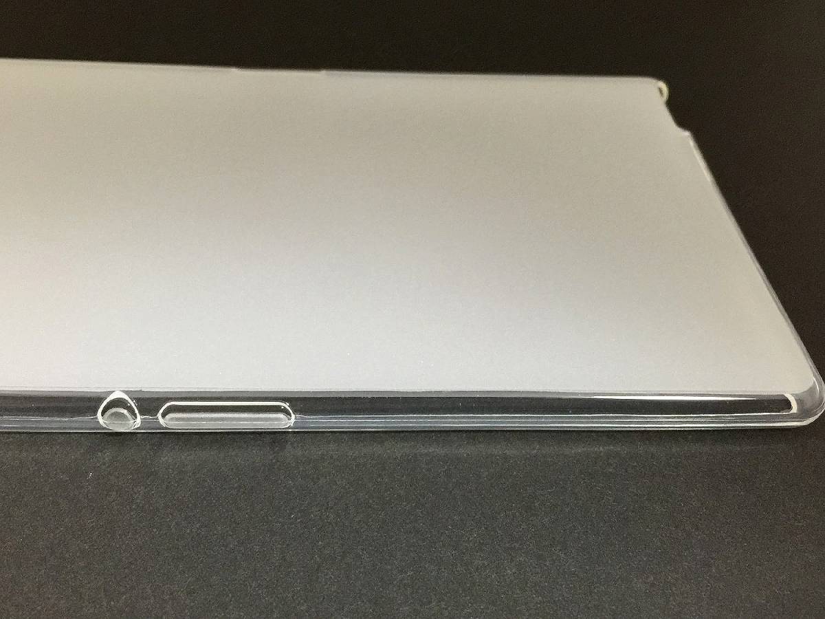 新品 Xperia Z3 Tablet Compact ケース カバー ソフト セミクリア 半透明 背面マット加工 匿名配送_画像6