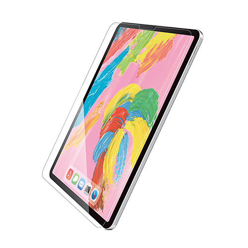 エレコム iPad Pro 11インチ 第1世代 第2世代 第3世代・iPad Air 4 (10.9インチ) 第4世代 強化ガラスフィルム 液晶保護 シール シート 672_画像2