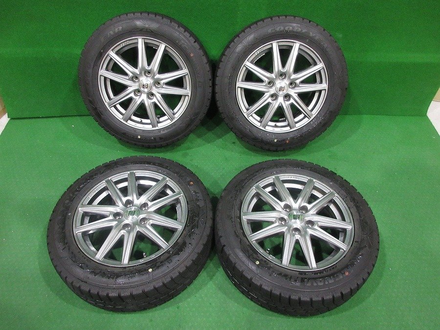 美品★SEIN 16インチ アルミ 16×6.5J +38 2020年製/バリ溝★iCE NAVI 6 205/60R16 92Q スタッドレス 4本 [ノア/ヴォクシー]_画像1