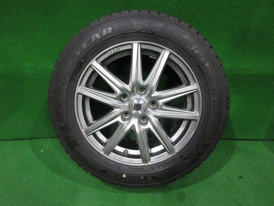 美品★SEIN 16インチ アルミ 16×6.5J +38 2020年製/バリ溝★iCE NAVI 6 205/60R16 92Q スタッドレス 4本 [ノア/ヴォクシー]_画像2