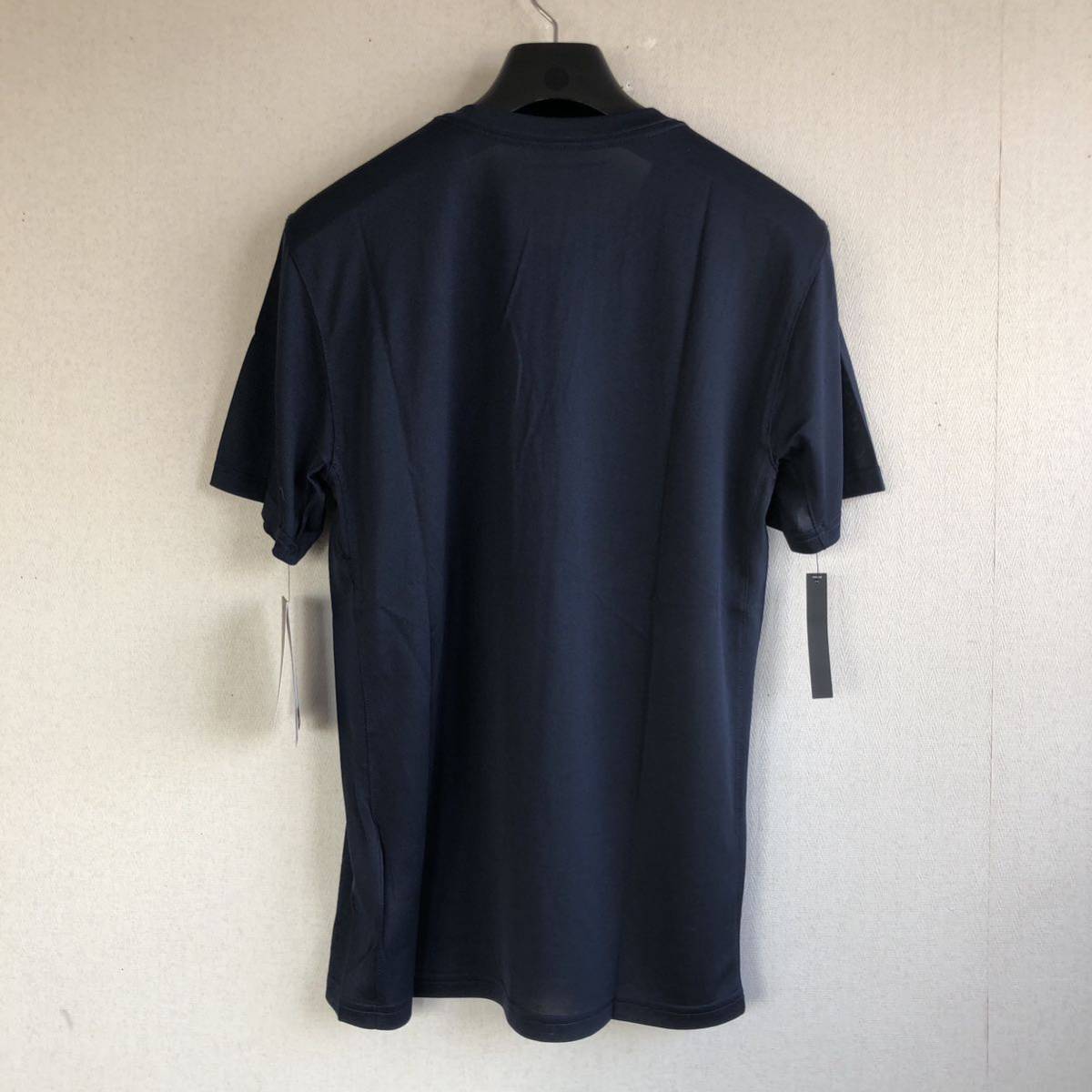 ナイキ　メンズ　Tシャツ　Dri-FIT　紺M　定価2750円　定番　718834