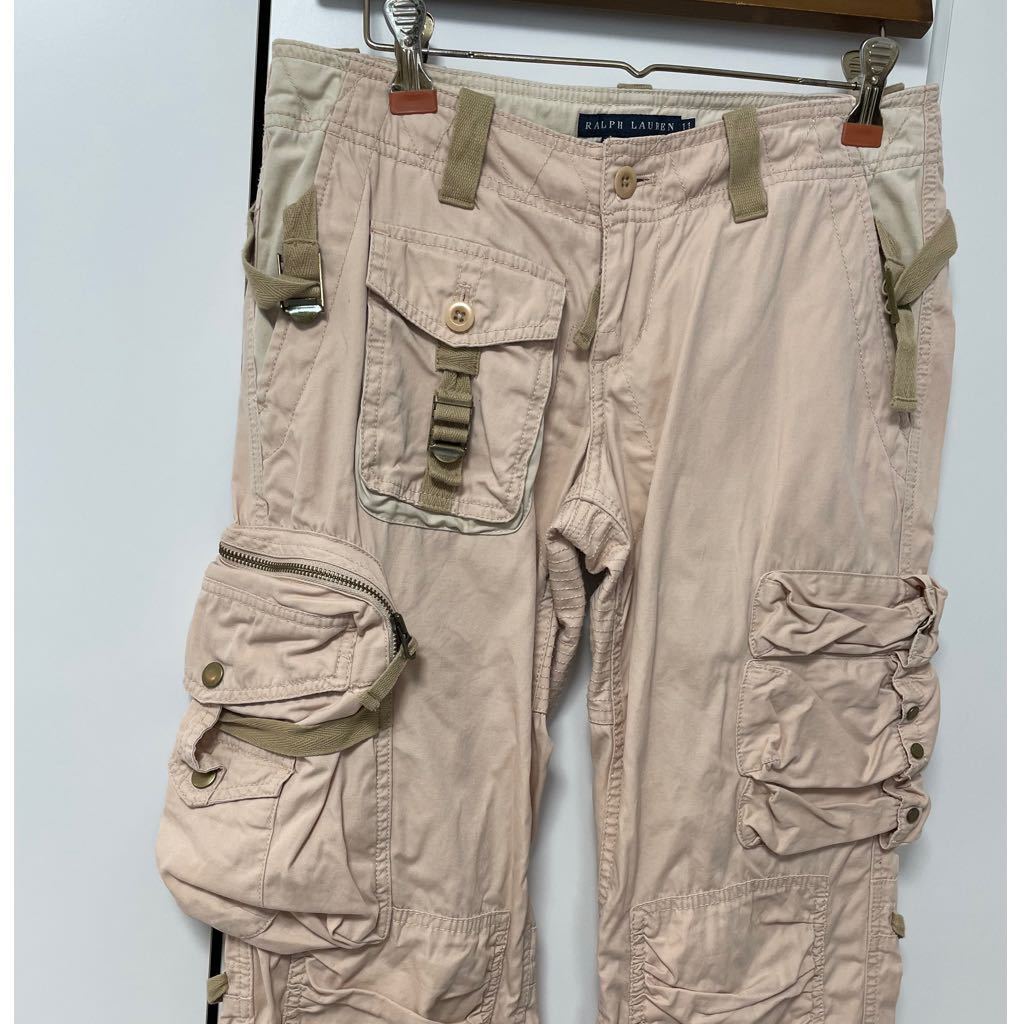 Rare 00s Ralph Lauren military gimmick cargo pants TRAVIS SCOTTラルフローレン ミリタリー ギミック カーゴパンツ Archive アーカイブ _画像1