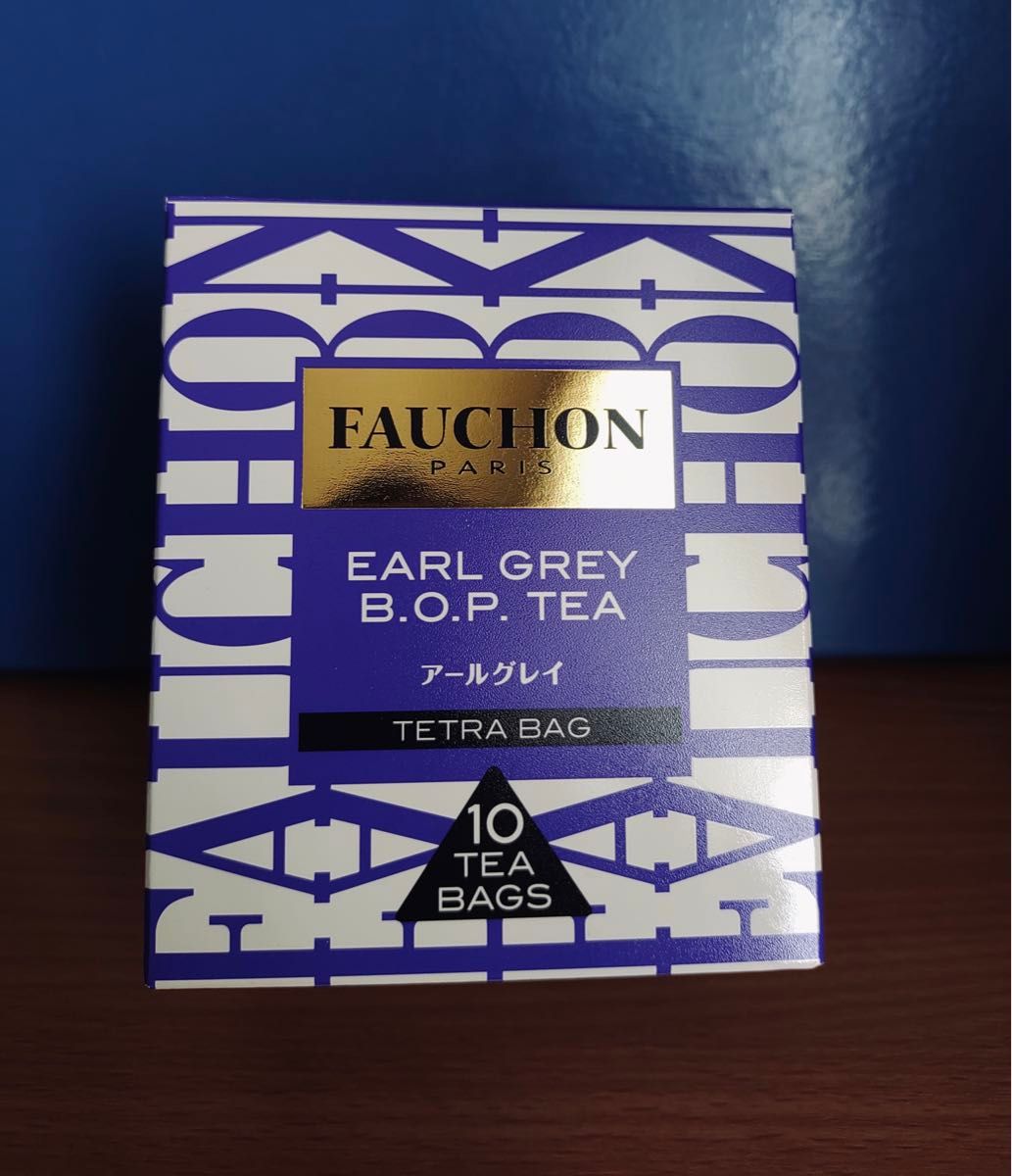 ☆GWセール5%OFF！コメントください！【紅茶：ティーパック10P入 1箱】FAUCHON アールグレイ　お菓子作り　