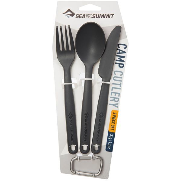 Sea To Summit Camp Cutlery Set - 3pc seat u summit cutlery set knife / spoon / Fork 