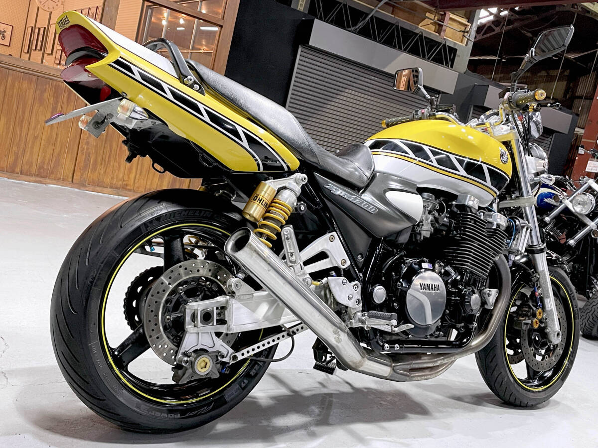 XJR1300 50th Anniversary SP Edition RP03J 後期★動画★SP忠男製コンバットT-DRAGマフラー/社外オイルクーラー装備4528_画像3