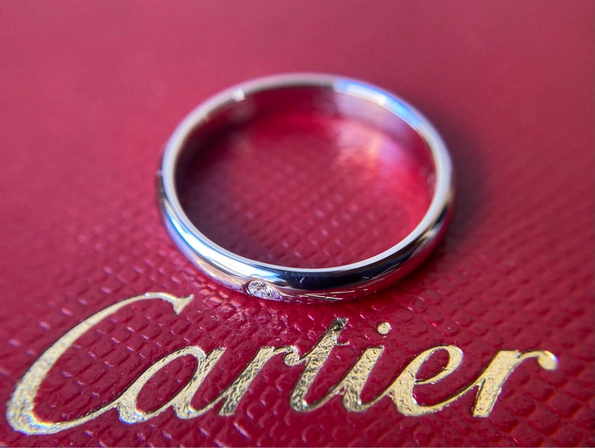 Cartier カルティエ 1Pダイヤモンド 1895 ウェディング マリッジ Cartier カルティエ 1Pダイヤモンド 1895 ウェディング マリッジ