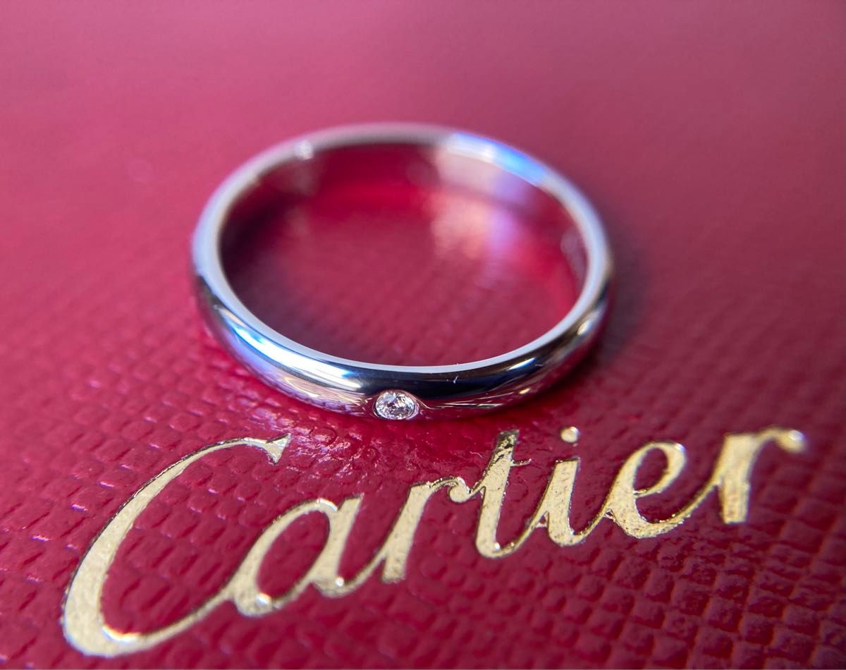 Cartier カルティエ 1Pダイヤモンド 1895 ウェディング マリッジ Cartier カルティエ 1Pダイヤモンド 1895 ウェディング マリッジ