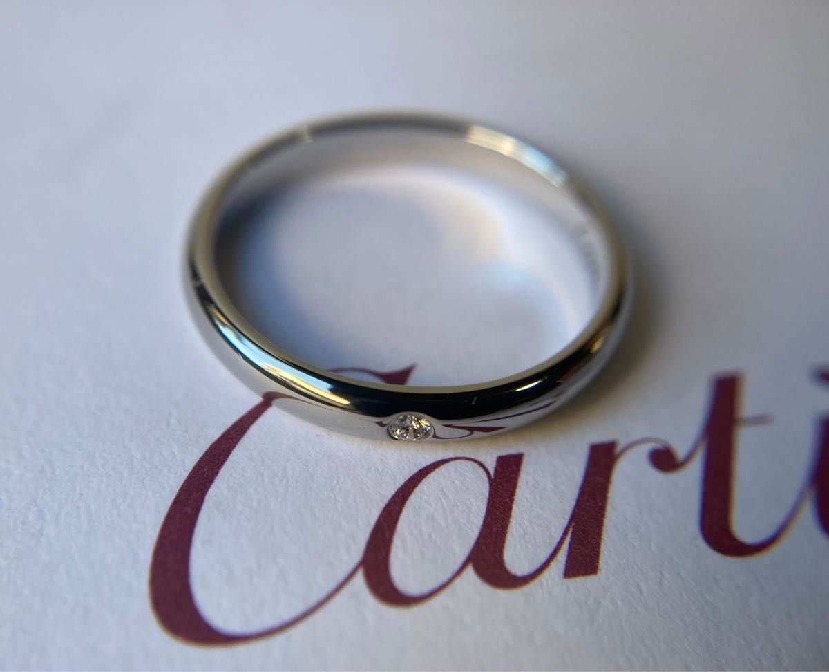 Cartier カルティエ 1Pダイヤモンド 1895 ウェディング マリッジ Cartier カルティエ 1Pダイヤモンド 1895 ウェディング マリッジ