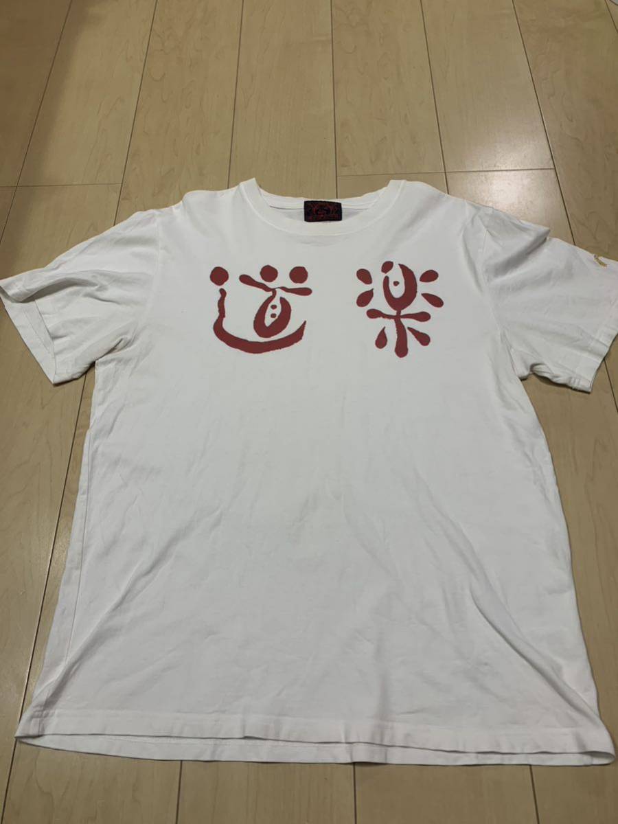 EVISU エヴィス Tシャツ 40 L.LL相当 ビックロゴ 道楽 かもめ/YAMANE エビス 釣り _画像1