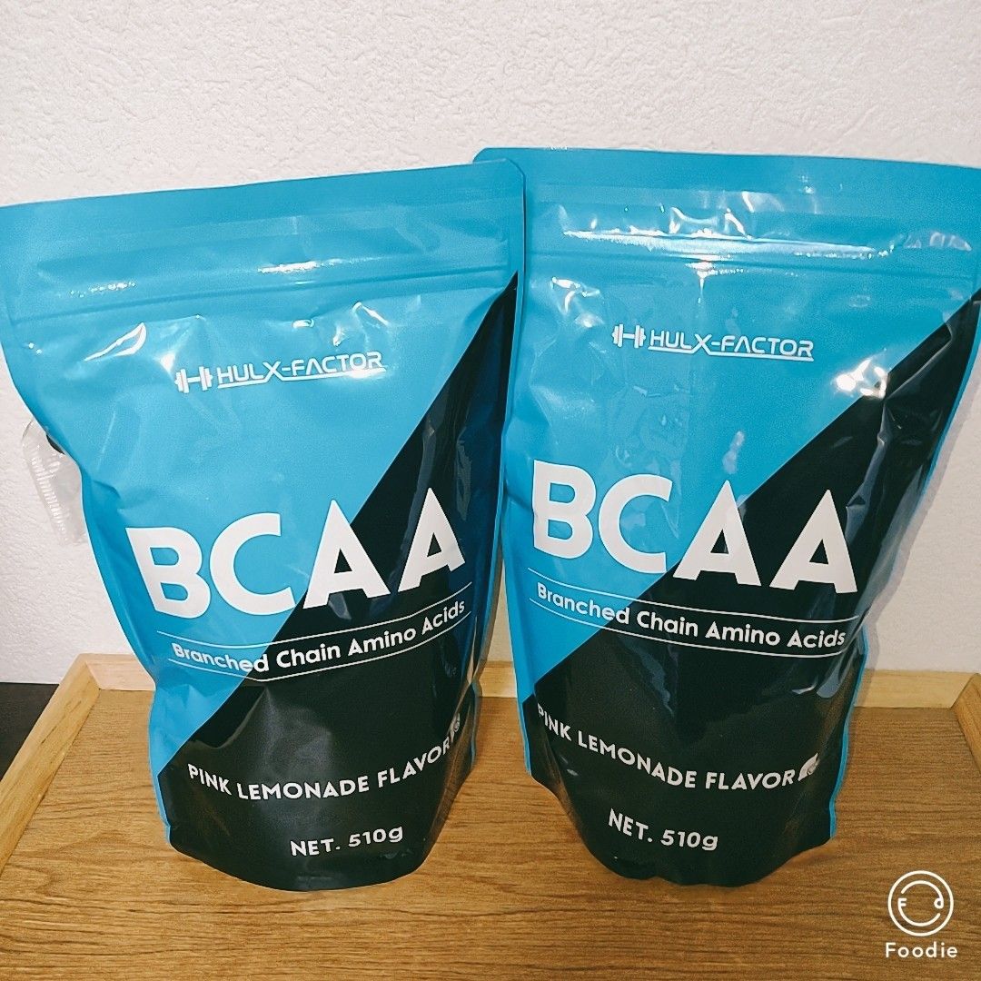 2袋セット [ピンクレモネード味] 人工甘味料不使用 ハルクファクター BCAA 510g ベータアラニン ベタイン配合 国産