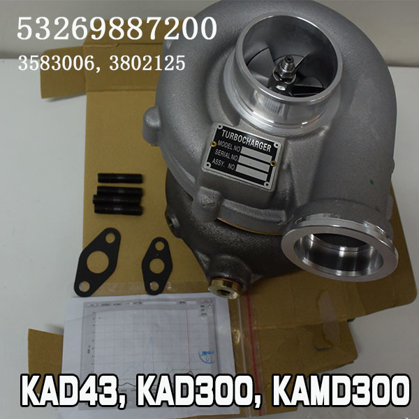 受注品　ボルボペンタ ターボ　KAD43 KAD300 KAMD300 53269887200　 k26　volvo-penta　返品不要　マリンターボ_画像2