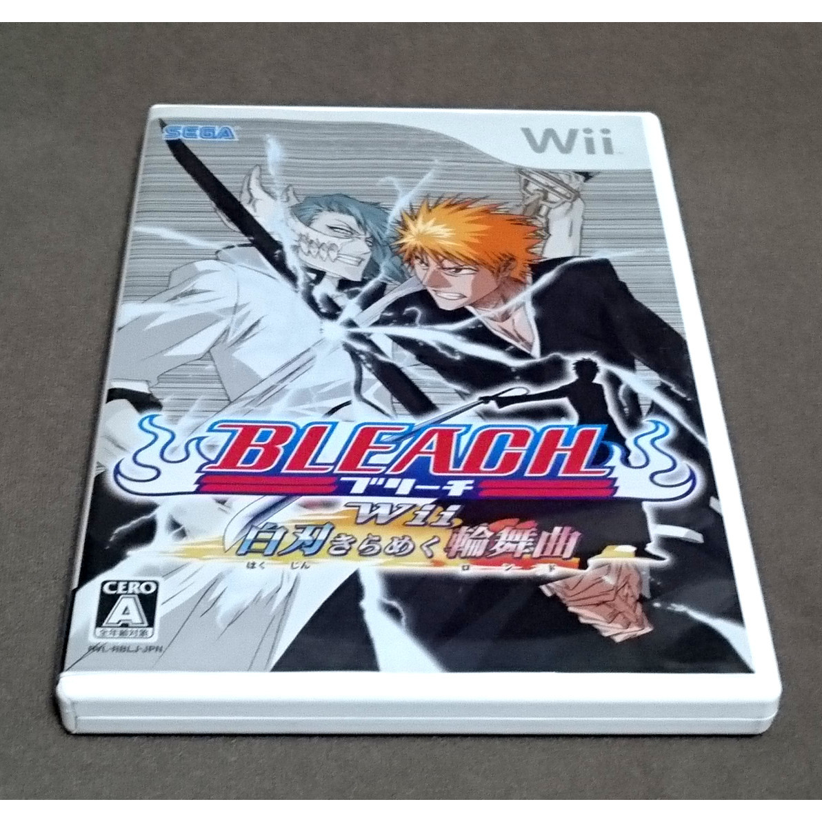 Wii　BLEACH Wii 白刃きらめく輪舞曲　対戦格闘アクション　全年齢対象