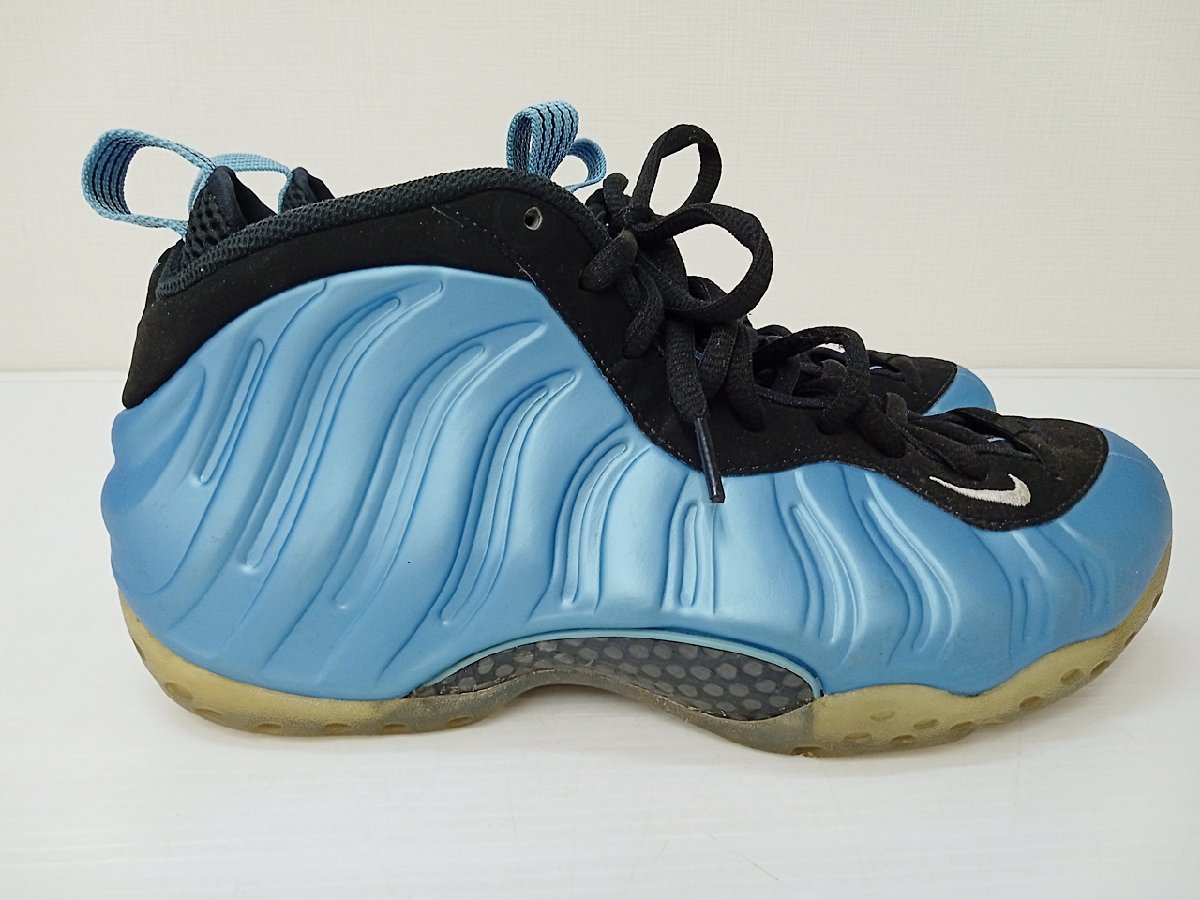 [16B-62-023-1] NIKE AIR FOAMPOSITE ONE ナイキ エア フォームポジット ワン ユニバーシティーブルー 314996-402 サイズ26.5cm_画像2