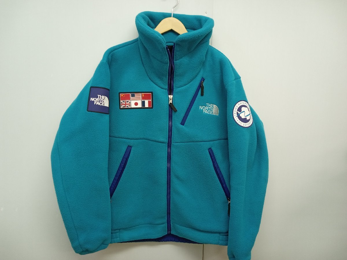 [12B-62-051-2] THE NORTH FACE ザノースフェイス Trans Antarctica Fleece Jacket フリースジャケット NA72235 サイズXL ブルー系_画像1