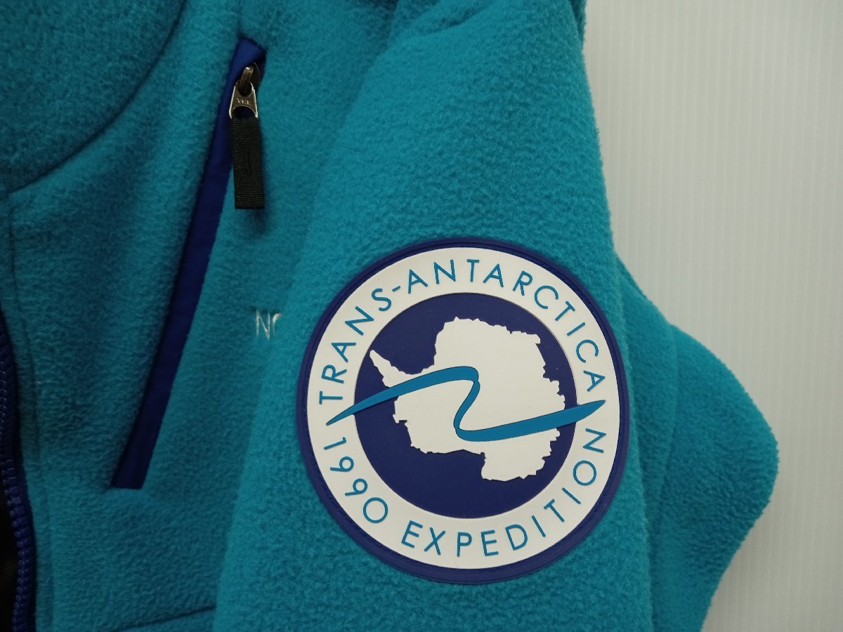 [12B-62-051-2] THE NORTH FACE ザノースフェイス Trans Antarctica Fleece Jacket フリースジャケット NA72235 サイズXL ブルー系_画像4