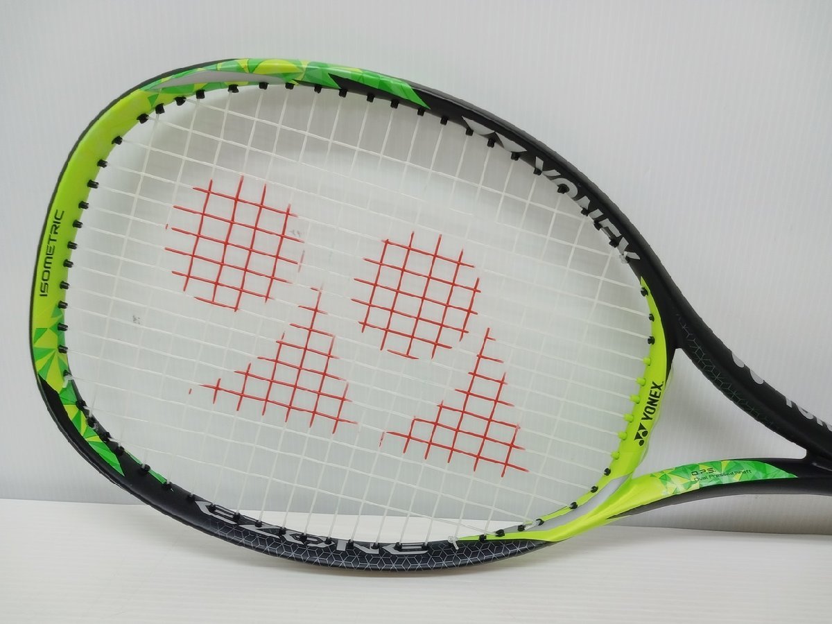 [B10A-512-025-2] Yonex ヨネックス ジュニアテニスラケット EZONE ラケット 硬式用 説明書+ケース付き 中古_画像3