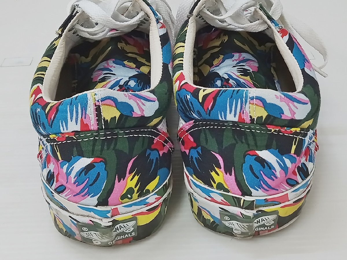 [16A-62-083-1] VANS×KENZO バンズ×ケンゾー OG OLD SKOOL LX オールドスクール VN0A4P3X02H1 サイズ25.5cm_画像6