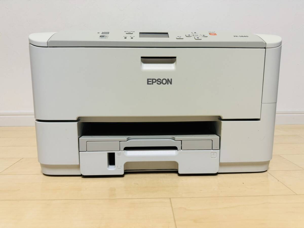 EPSON PX-S840 目詰まり無し インジェットプリンタ A4 両面印刷 エプソン ケーブル付き_画像3