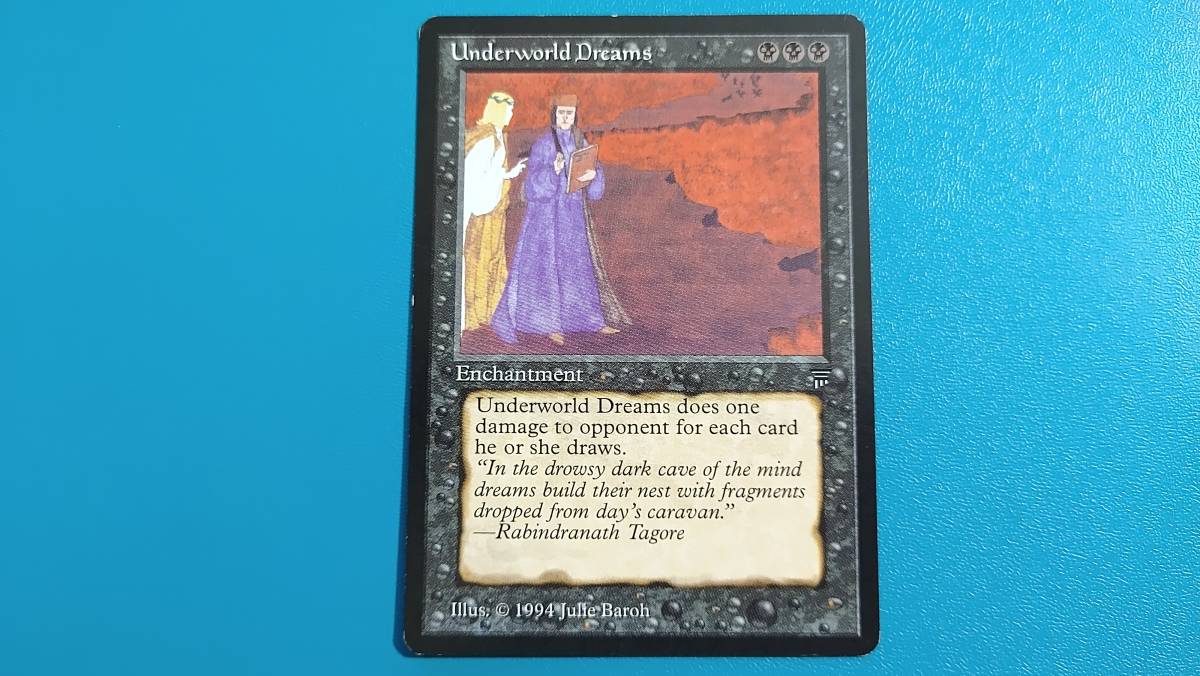 Underworld Dreams 地獄界の夢 Legends レジェンド MTG マジック・ザ・ギャザリング_画像1