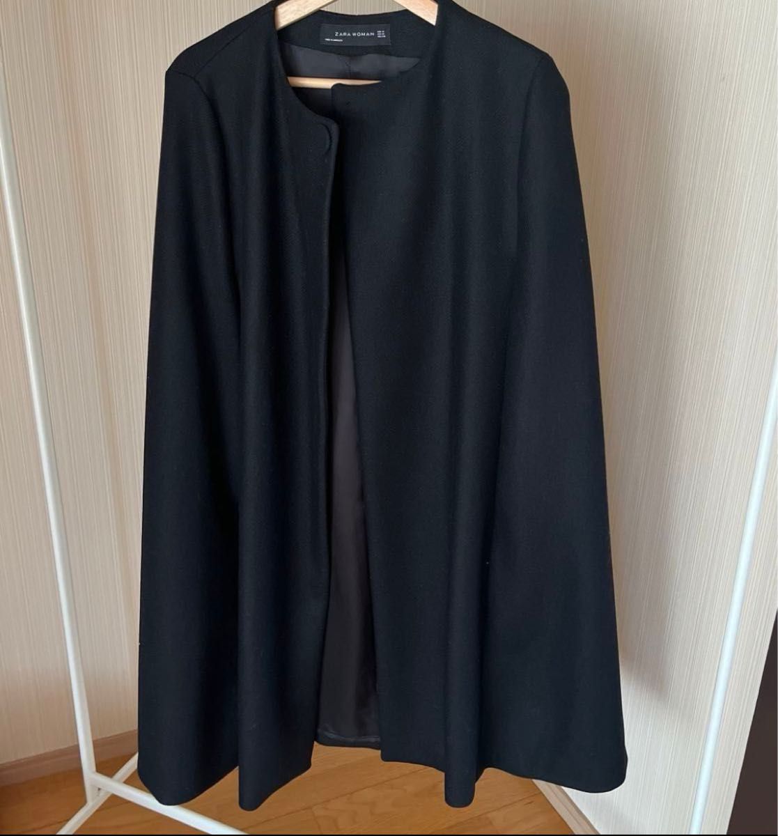 ZARA ケープコート コート ケープ Mサイズ ザラ ロングコート ZARA ケープコート コート ケープ Mサイズ ザラ ロングコート