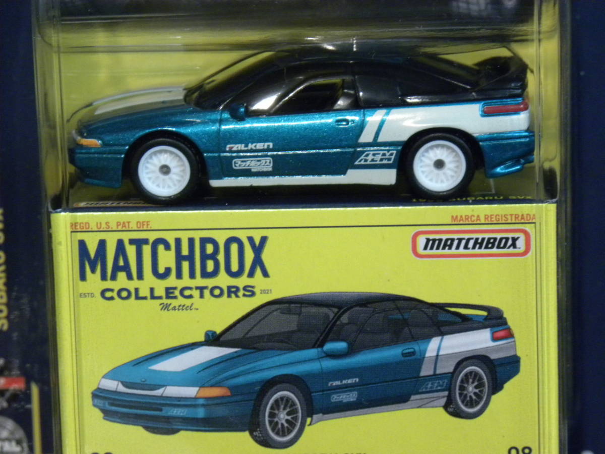 即決☆☆MB 1995 SUBARU SVX マッチボックス スバル アルシオーネSVXの画像3