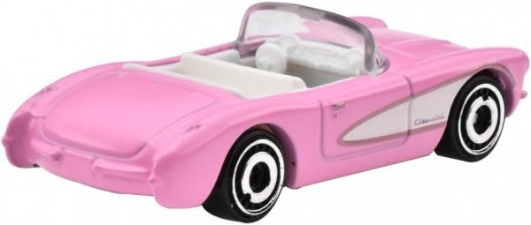 即決☆☆1956 CORVETTE コルベット　BARBIE HW SCREEN TIME バービー　ホットウィール Hot Wheels　EV CAR_画像3