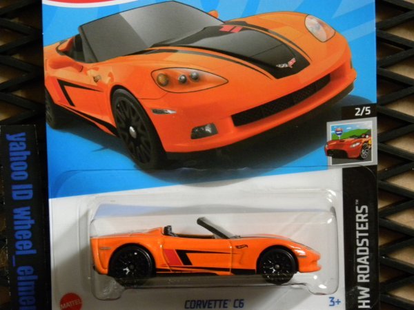 即決☆☆CORVETTE C6 HW ROADSTERS ホットウィール Hot Wheels_画像1