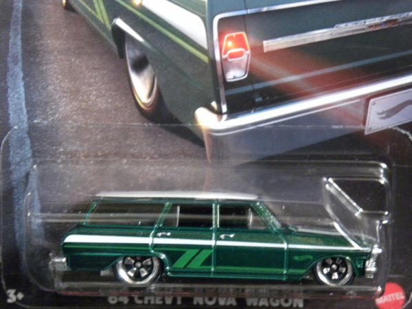 即決☆☆'64 CHEVY NOVA WAGON HOT WAGONS ワイルドスピード ホットウィール Hot Wheels_画像2