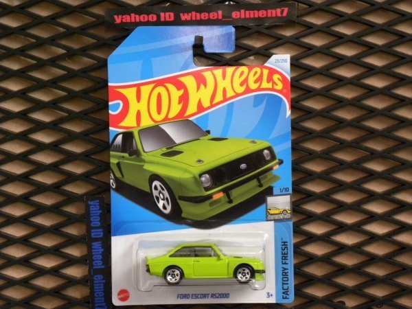 即決☆☆FORD ESCORT RS2000 FACTORY FRESH フォード　エスコート ホットウィール Hot Wheels_画像2