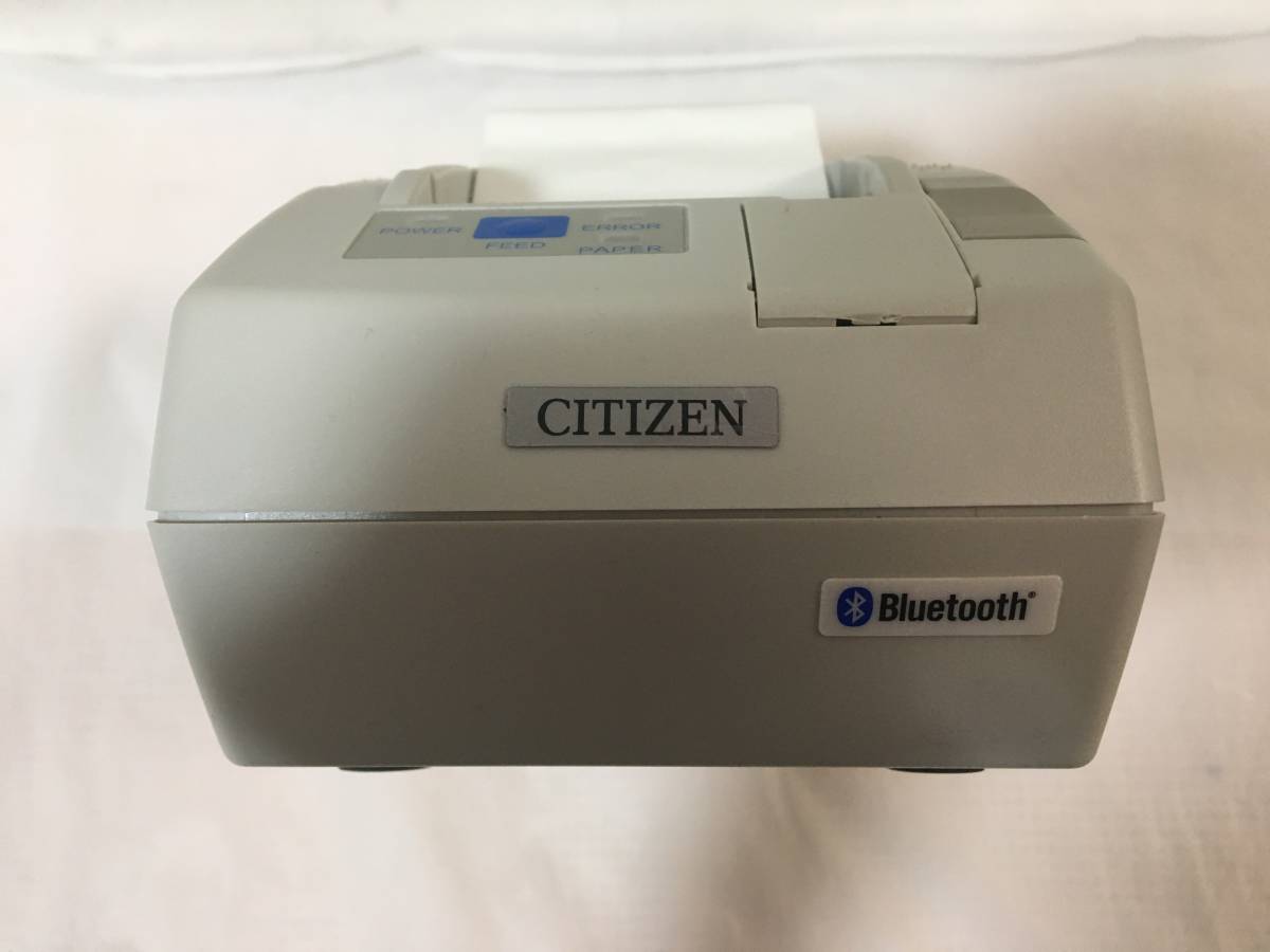 〇S159〇通電確認済 CITIZEN シチズン レシートプリンター CT-S281 用紙大小6ロール付_画像6