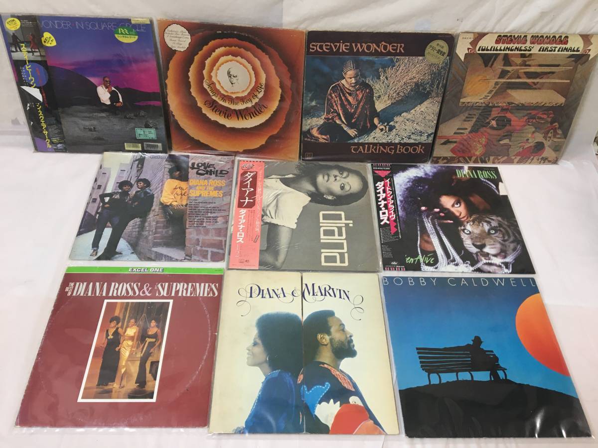 S258〇LP レコード SOUL ソウル ファンク 54枚まとめ US/見本盤含 BOBBY CALDWELL/DIANA ROSS/MARVIN GAYE/STEVIE WONDER/Curtis Mayfield_画像2