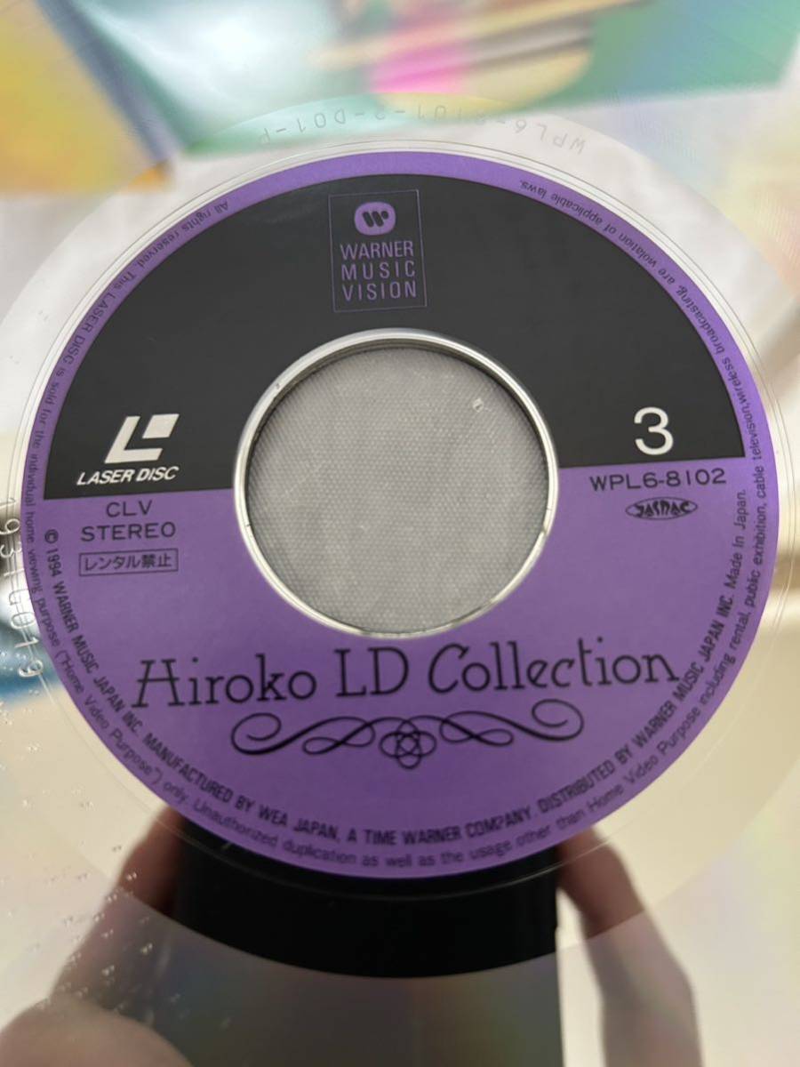 *S551*LD laser disk beautiful record Kasahara Hiroko HIROKO KASAHARA 5 sheets together /Precious LINE at THE THEATER SUNMAL\'94 Time 1 unopened other 