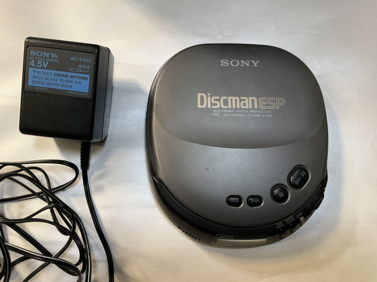 SONY ソニー ディスクマン Discman D-245 コンパクトプレーヤー_画像2